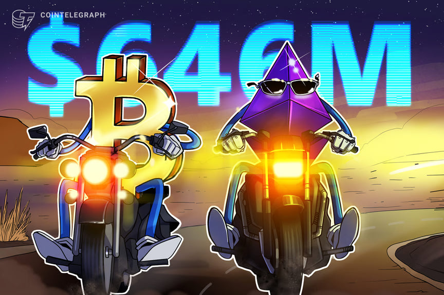 Bitcoin and Ether ETFs pull in $646M on first trading day of 2026
